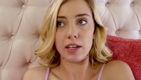PrincessCum - Girl Haley Reed in panties POV orgasm