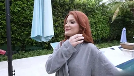Redhead MILF Sucks Him Dry Before Fuck